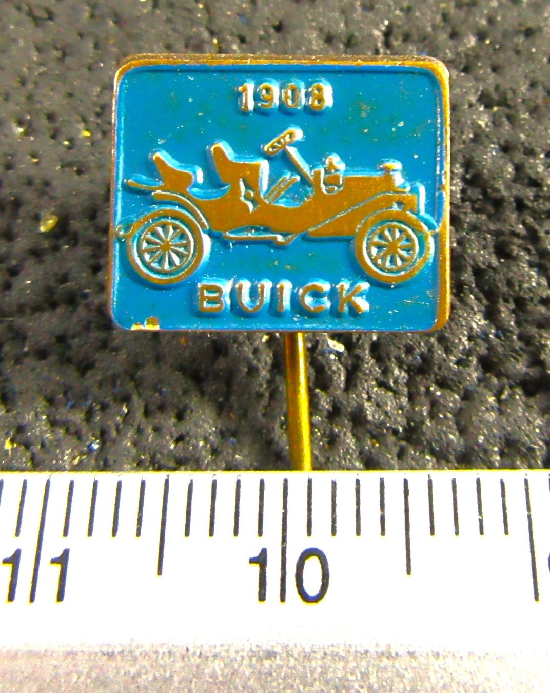 Buick Plaquettes & Badges: BUICK 1908 AUTO ABZEICHEN BLAU ANSTECKNADEL OLDTIMER VINTAGE – D'occasion à Ettingen par Hausi4711