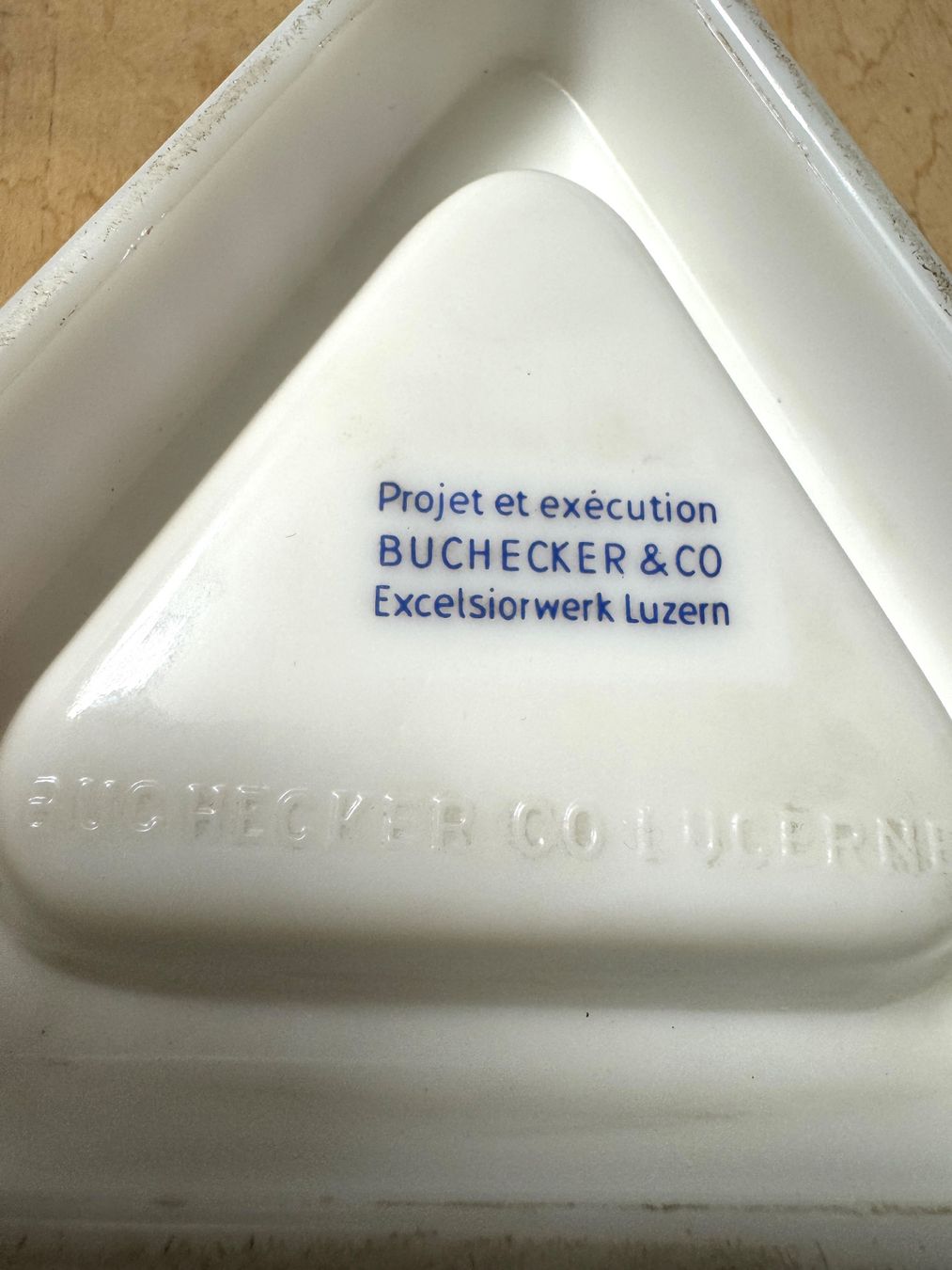 Aschenbecher: Alter GIANNINI CHIANTI Aschenbecher  - Werbung alt – Gebraucht aus Rothrist von Luckywinner 5