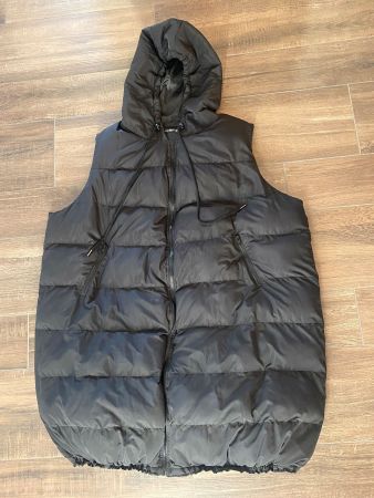 SHEIN Gilet Steppweste schwarz oversize oder Gr. 50/52 - 60