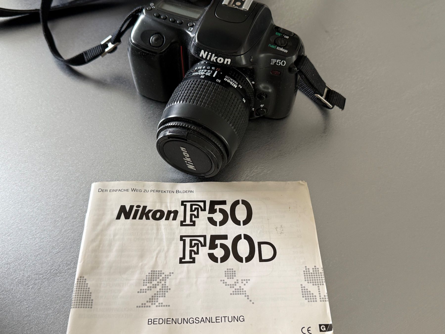 Nikon Fotocamera: Fotoapparat Nikon F50 inkl. Blitz – Usato da Wilen b. Wollerau venduto da Leumi01 1