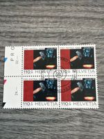 Schweiz Briefmarke Pro Patria 1998 Viererblock Rarität!