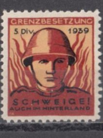 Alle Briefmarken: Kommandostäbe Wi 43 * – Gebraucht aus Bürglen TG von StampGraf