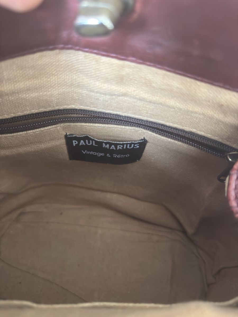 Taschen für Damen: Sac vintage en cuir Paul Marius – Gebraucht aus Vuippens von Anna_as 8
