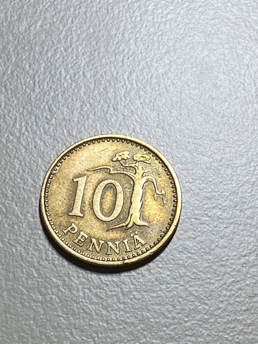 Tutti le monete: Finlande - 10 pennia - 1963 – Usato da Payerne venduto da Mike1682 1