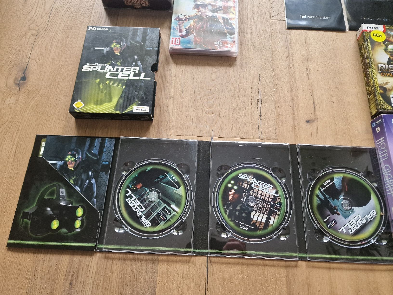 Spiele: PC-Spiele Bundle – Big Box Medi Splinter Cell,  Bioshock uvm – Gebraucht aus Fahrwangen von luk_bhw7 3