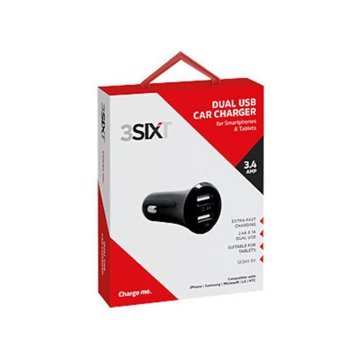 Caricabatterie: Autoladegerät Dual USB 3.4A Schwarz – Nuovo e nell'imballaggio originale da St.Gallen venduto da kaufdeinhandy