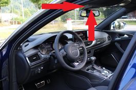 Verkleidung Verschalung  Innenspiegel Audi A6/S6/RS A7/S7/RS
