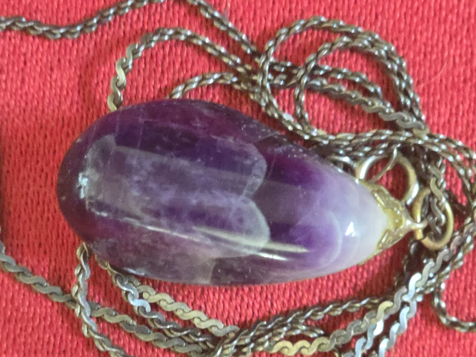 Altri gioielli: Pendentif améthyste véritable, chaîne en argent – Usato da Carouge GE venduto da fra_sq8s 1