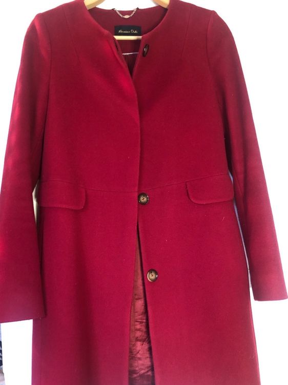 Pull Rouge Doux Jennyfer Taille S - Occasion Très Bon état, Polyester, Manches Longues