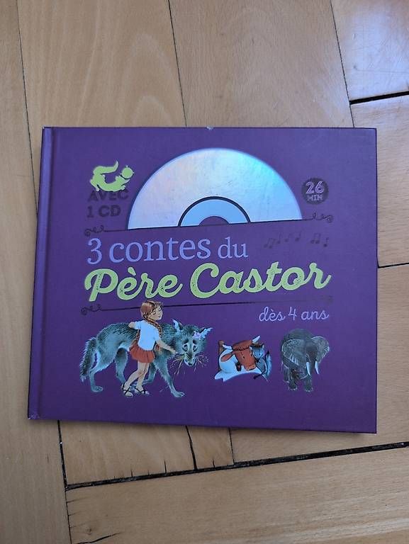 Audiolibri: Livres audio 3 comptes du père Castor – Usato da La Chaux-de-Fonds venduto da Mcleonita