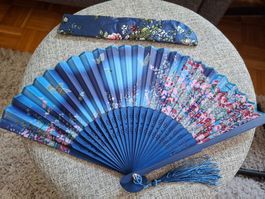 Japanischer Fächer"Butterfly"/Hand fan/Deco/new!