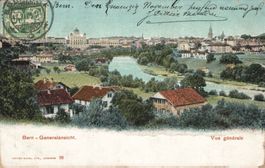 Antike Ansichtskarte von Bern, Schweiz - 1905!