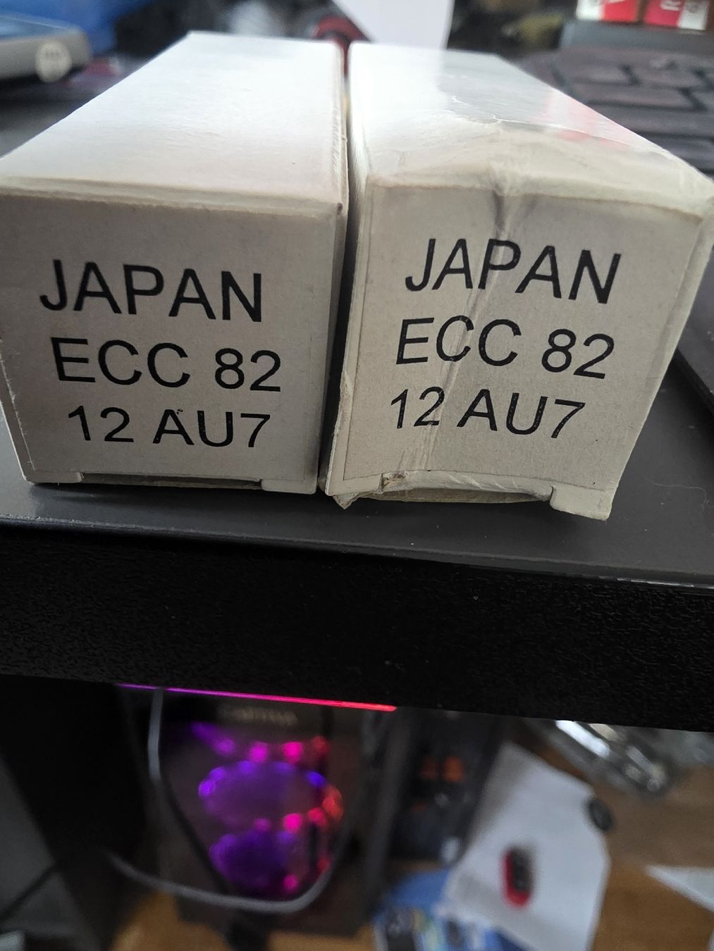 Panasonic Componenti elettronici: Röhren ECC82 12AU7 Vintage NOS NiB – Nuovo e nell'imballaggio originale da Grosswangen venduto da Bitubo