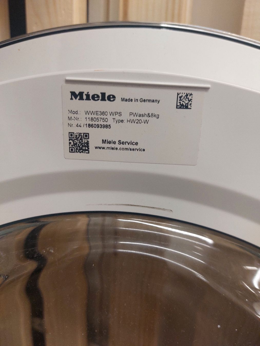 Miele Machines à laver: Miele Waschmaschine WWE360 WPS – D'occasion à Niederhasli par har_2bpb 1