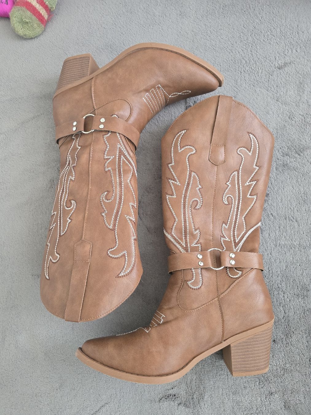 Scarpe da donna: braune Cowboy-Stiefel Grösse 40 – Usato da Muttenz venduto da kar_rp9p 3