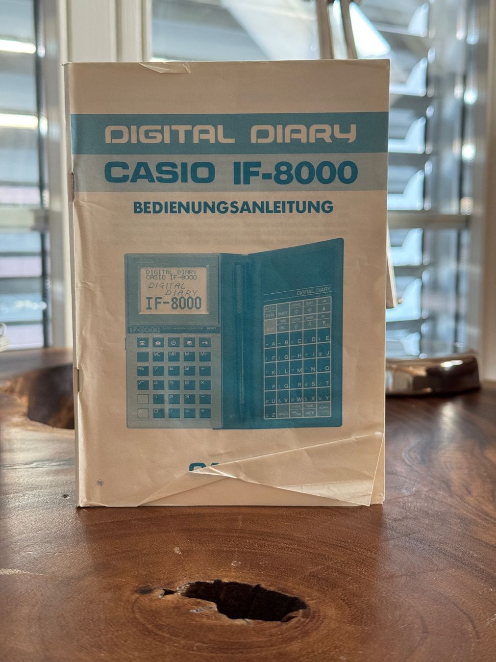 Casio Palmari: Casio IF-8000 Vintage Digital Tagebuch – Usato da Kleinandelfingen venduto da _Sebi 3