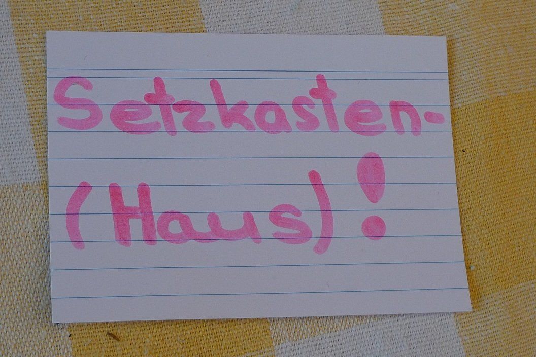 Scaffali: Setzkasten-(Haus)! – Usato da Bern venduto da bn1640 6