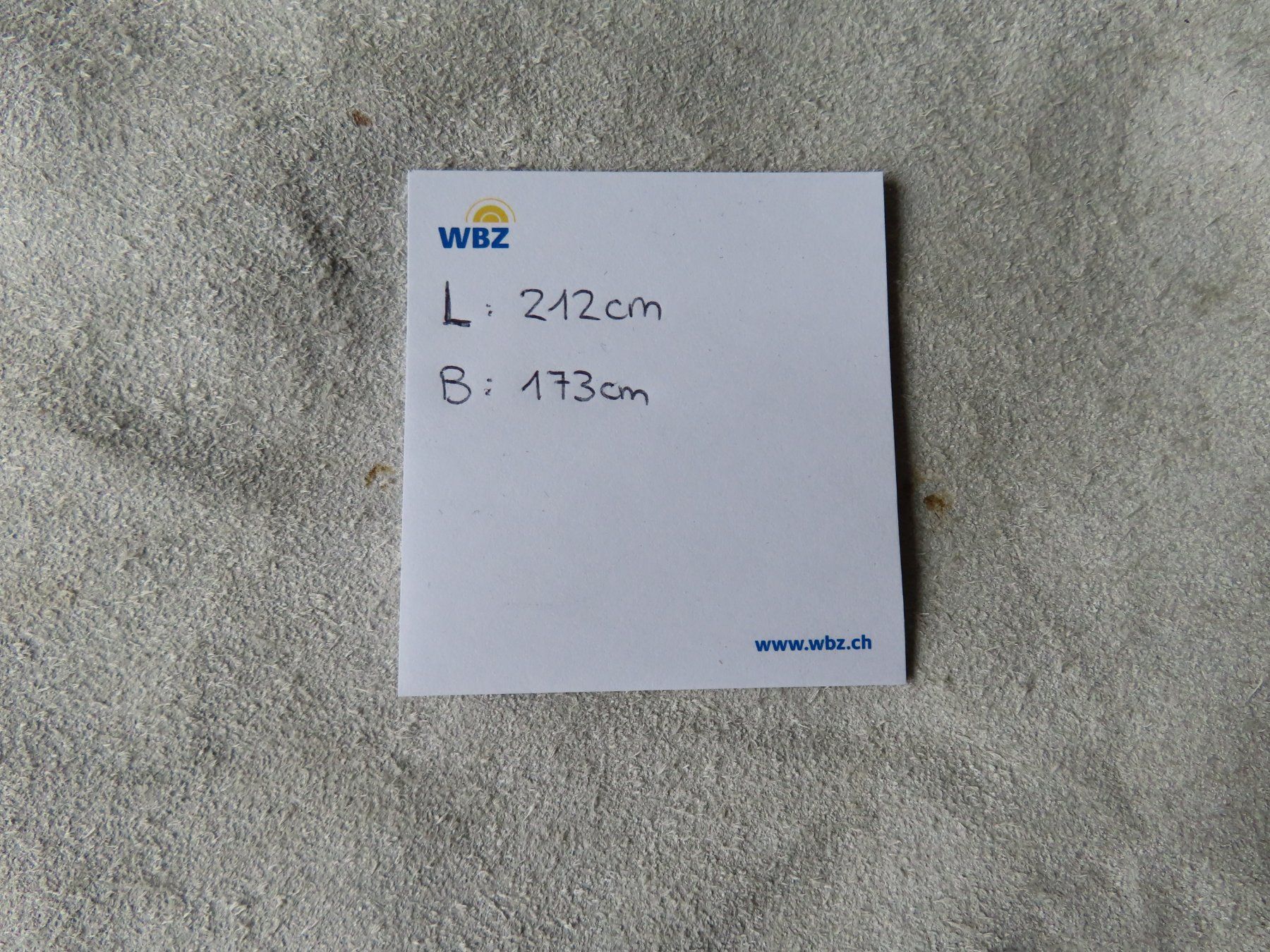 Tappeti: Kuhfell 212cm x173cm – Usato da Reinach BL venduto da WBZ-Flohmarkt 2