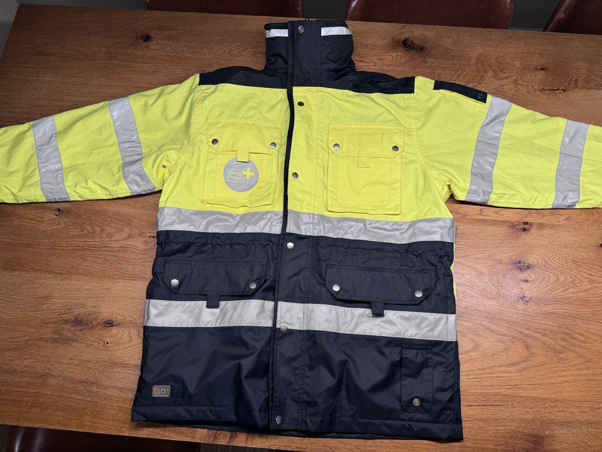 Jacken: Warnschutzjacke Samariter Grösse M – Gebraucht aus Niederbüren von Oetschli