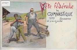 Fete federale de Gymnastique 1909 Lausanne Kleine Schwinger