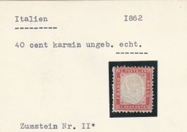 Italien - 1862 - Marke ungebraucht *
