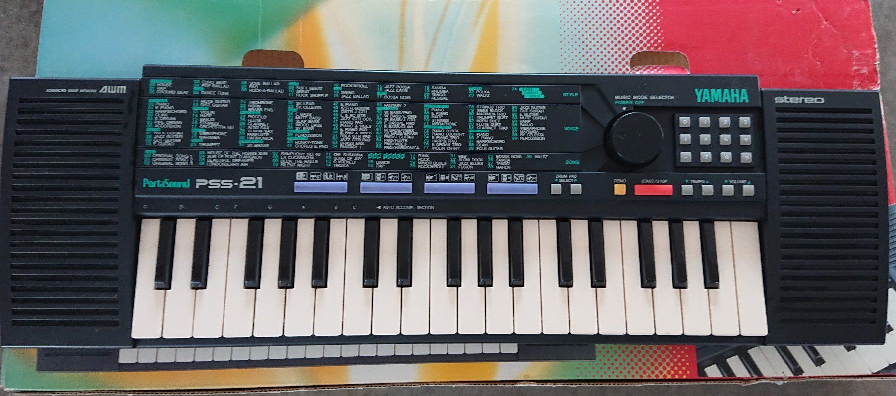 Yamaha Strumenti musicali: Yamaha PSS-21 - années 90 – Usato da Lentigny venduto da ti_2020