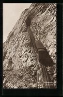 Pilatusbahn, Bergbahn mit Tunnel in der 