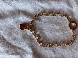 Armband Silber 925 verg von Tomas Sabo, 1 Anhaenger Herz