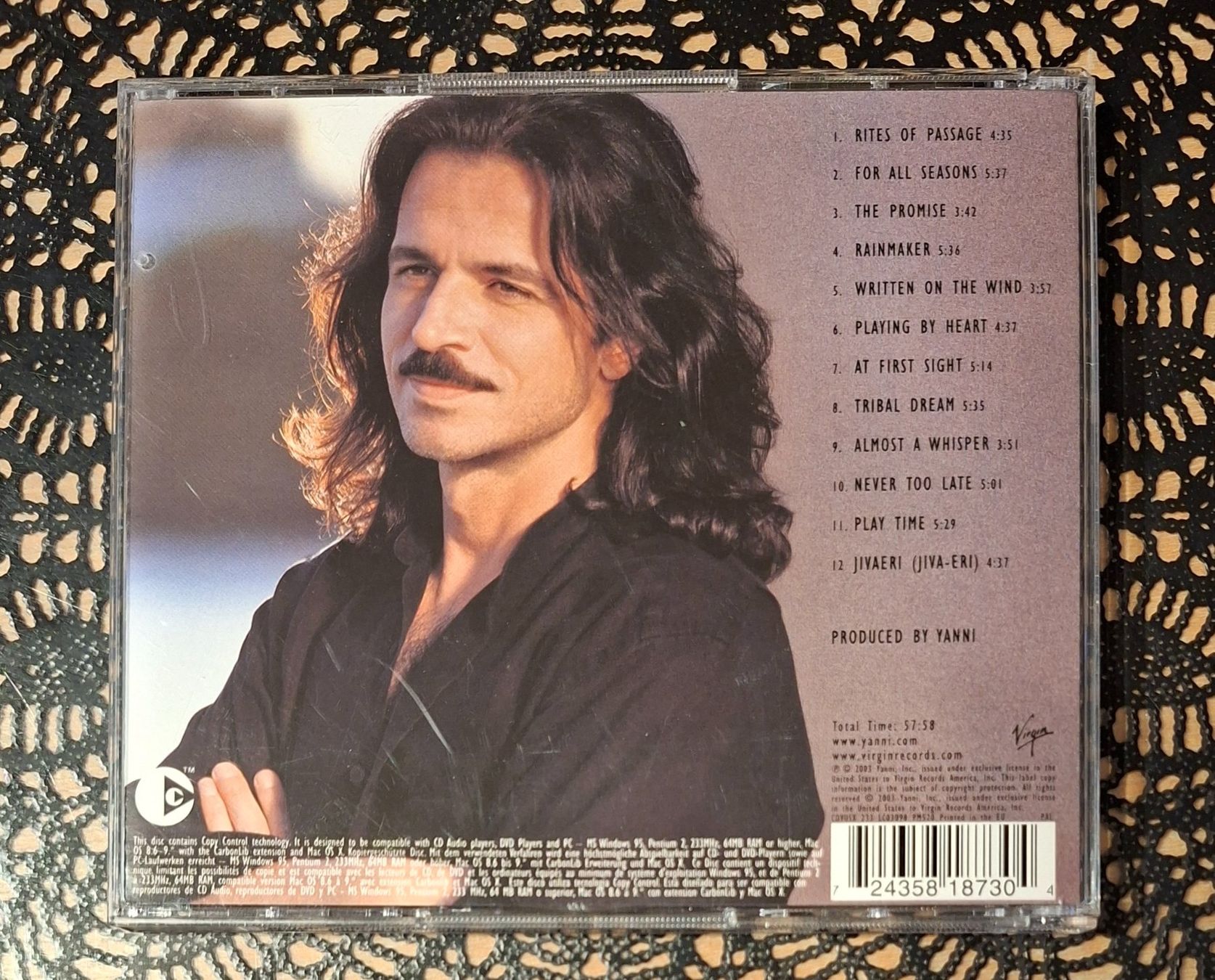 CDs: Yanni - Ethnicity, GRC Pop CD Album 1993 – Gebraucht aus Schönenberg TG von Gregolino76 1