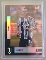 Topps Juventus 23/24 – Filip Kostic ORANGE PARALLEL /25 RARE