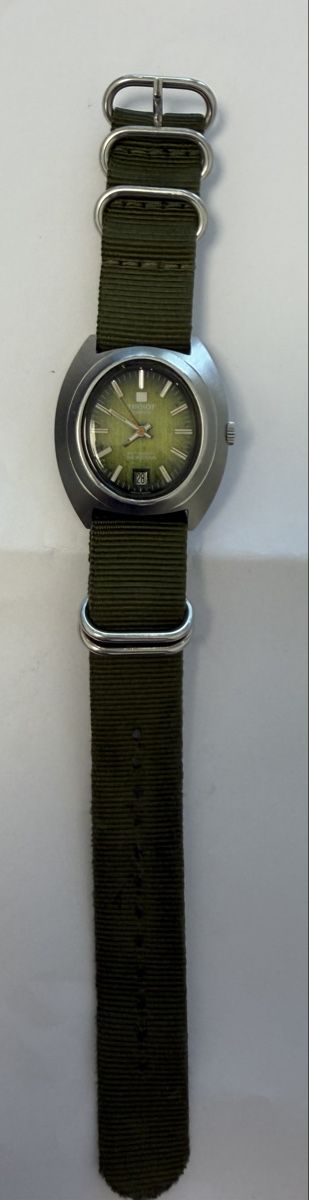 Tissot Uhren: Tissot Seastar Automatic Gruen Zifferblatt – Gebraucht aus Untersiggenthal von Panjshir 9