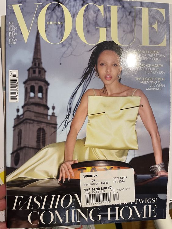 Vogue British EN April 2024 | Kaufen auf Ricardo