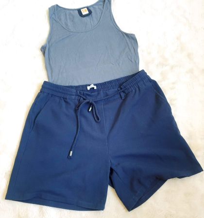 SHORTS KURZE HOSE VON RE DRAFT M 38 DUNKELBLAU SPORTLICH