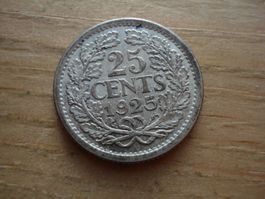 (N5) 25 centimes 1925 - Wilhelmina (Neder.)