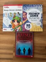 Manga Skizzen, Zeichenbuch & Rätselbuch, Top Zustand
