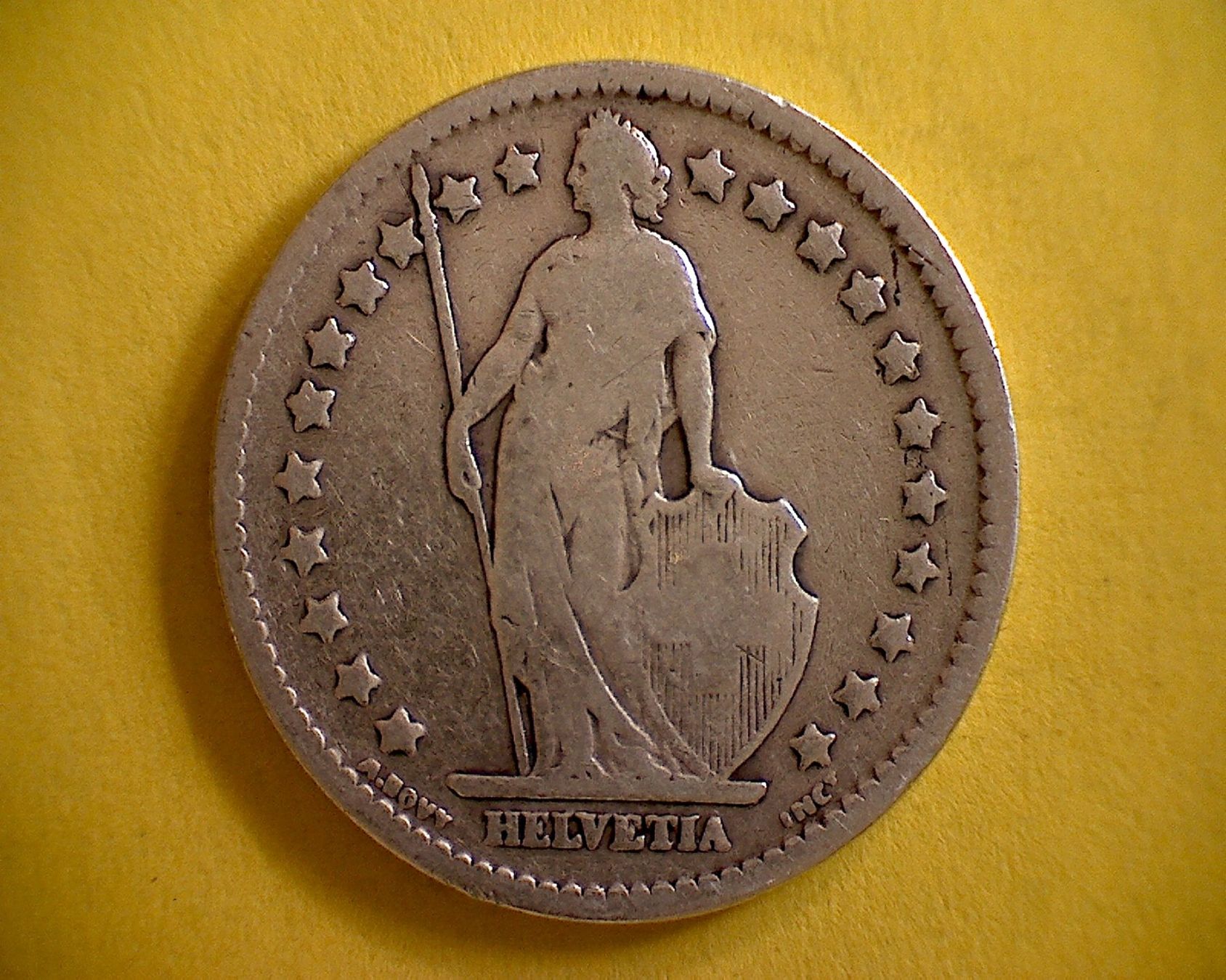 Toutes les monnaies: 1 Fr. 1907 – D'occasion à Buchs AG par Ged8 1