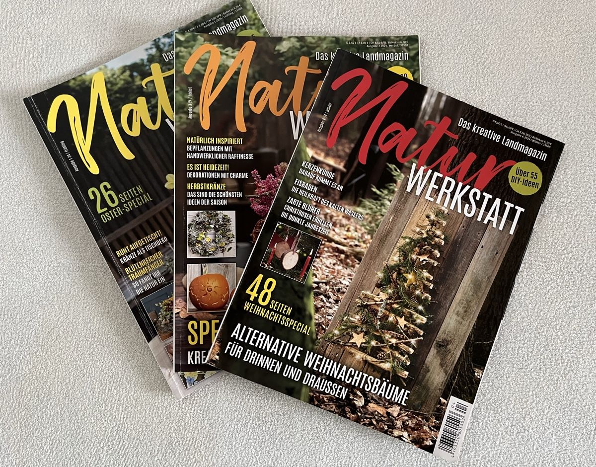 Zeitschriften & Magazine: 3x Naturwerkstatt – Gebraucht aus Klingnau von Bigik 1