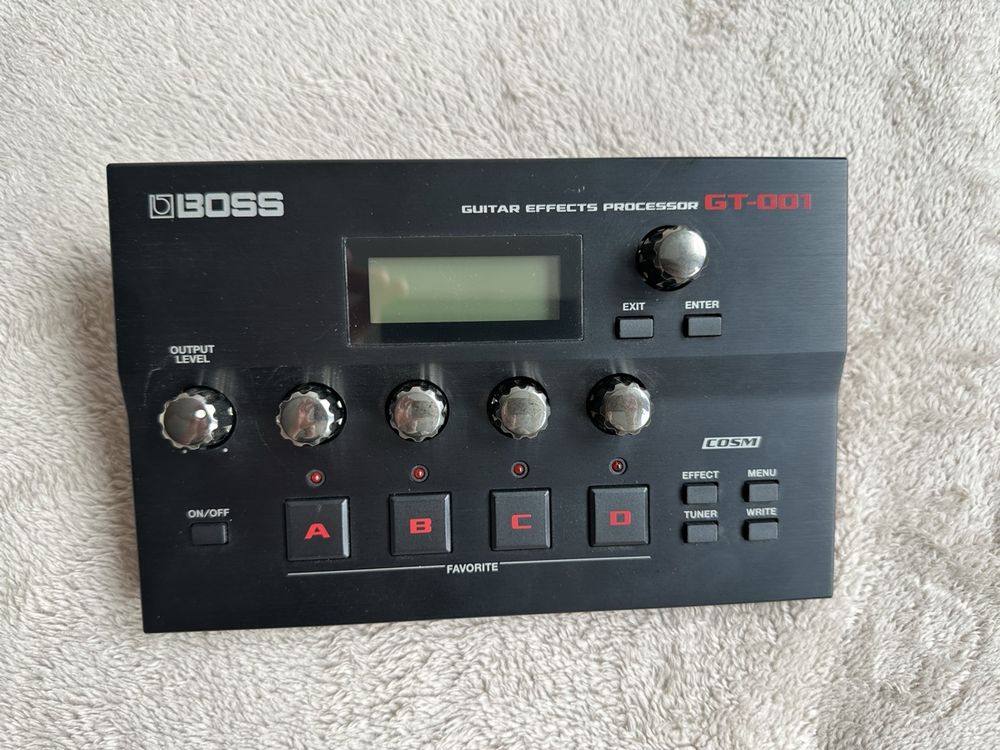 Boss GT-001 Guitar Multi-Effekt / USB-Audio-Interface (Gebraucht) in ...