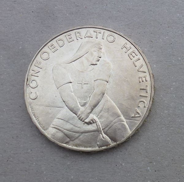 Tutti le monete: Laupen ++ 5.- Franken 1939 – Usato da Walkringen venduto da Casablanca777 1