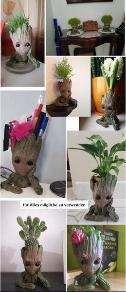 Vasi per fiori: Baby Groot Blumentopf - Stiftehalter – Nuovo e nell'imballaggio originale da Diepoldsau venduto da preisparadies-ch 4