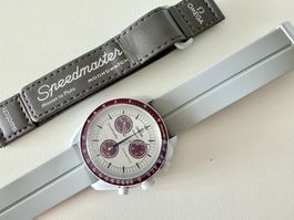 OMEGA x SWATCH Mission to Pluto "Moon Dust", NO box&papers