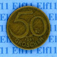 ATS___0.50 1961 ss 50 Groschen