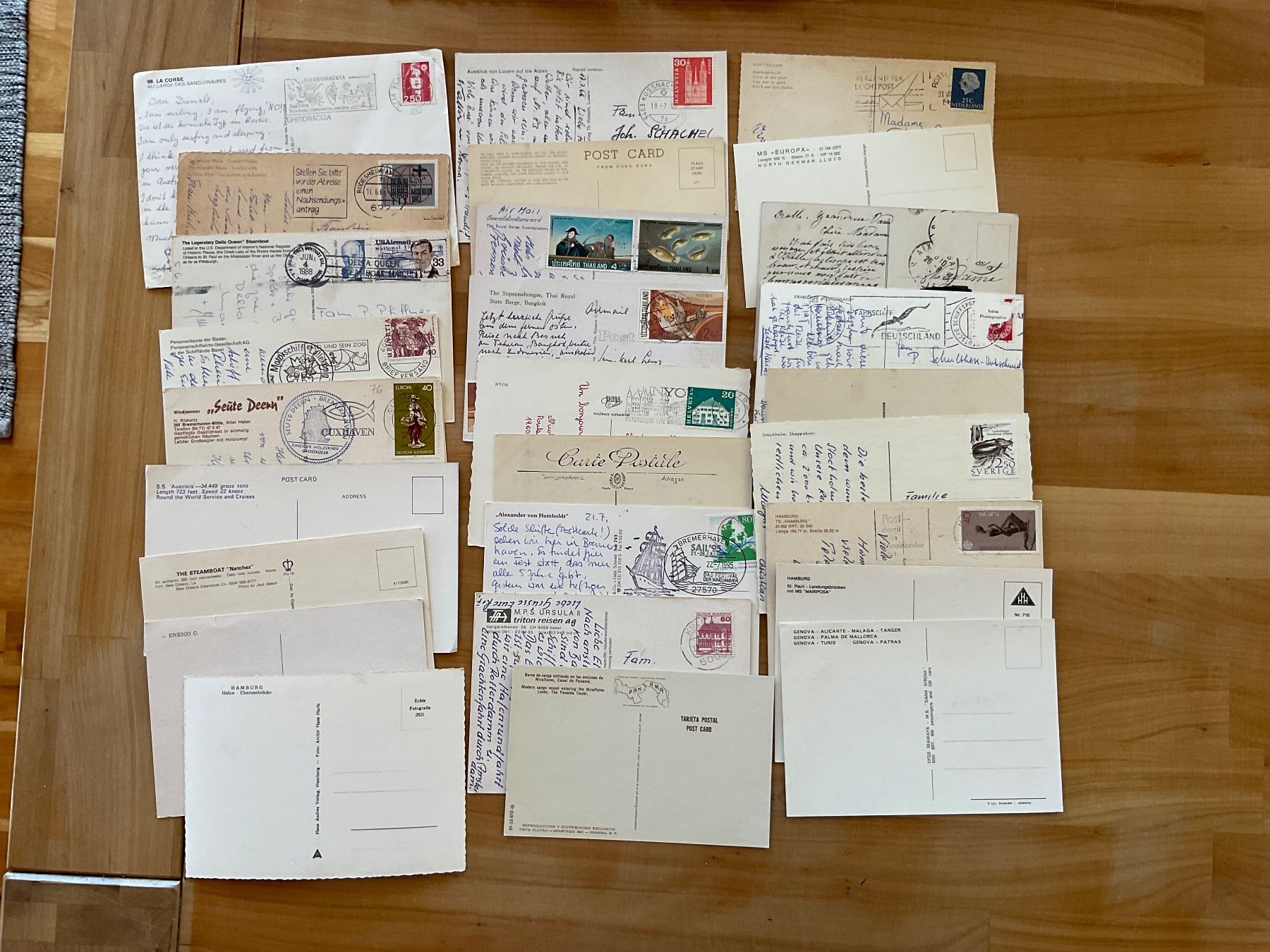 Cartoline postali: Schiff AK Sammlung aus aller Welt – Usato da Rümlang venduto da Kartenpost1 1