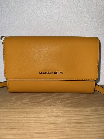 Sac bandoulière Michael Kors jaune moutarde
