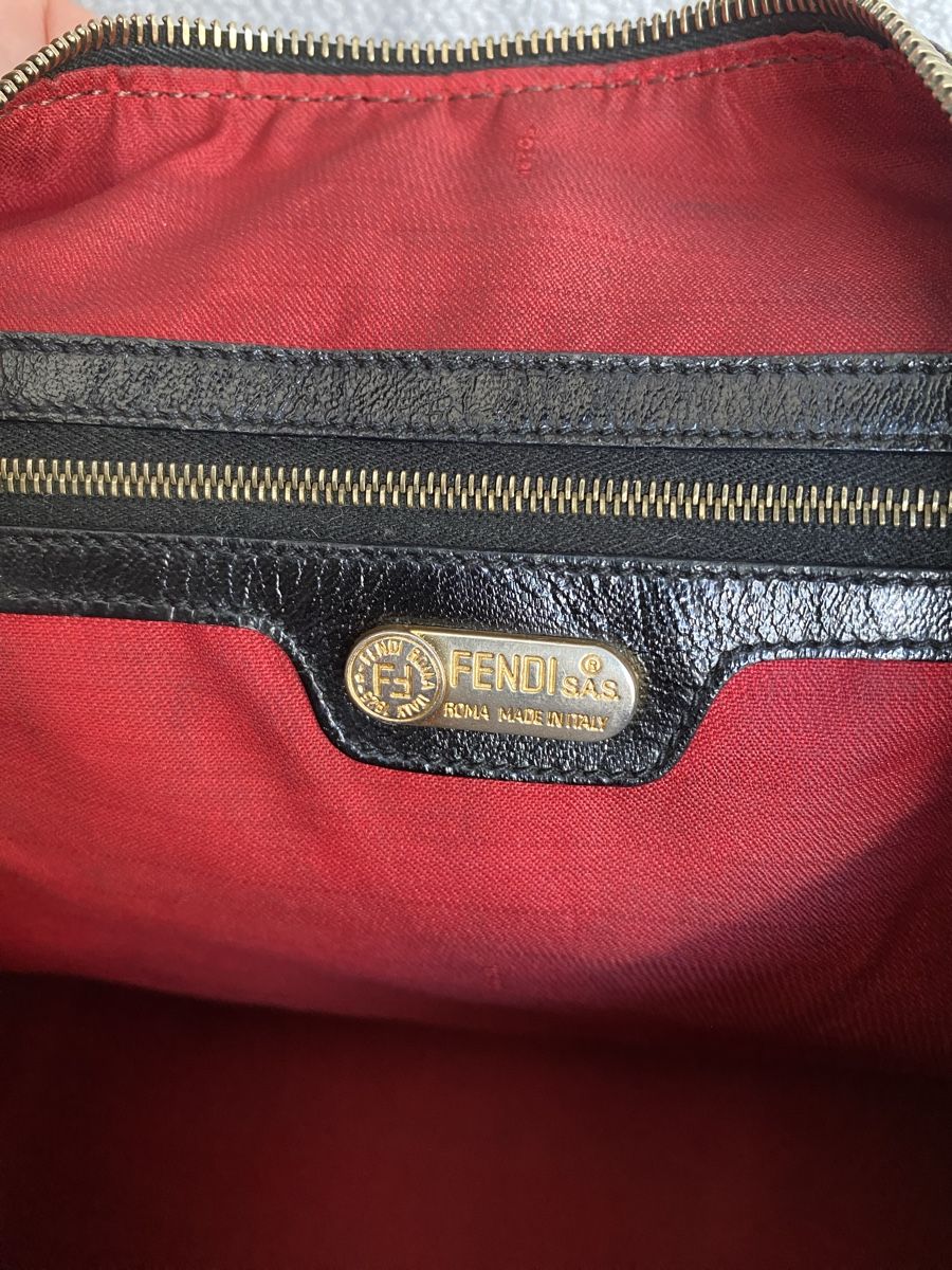 Fendi Borse: Fendi Zucca Boston Bag Medium Vintage – Usato da Sarnen venduto da Kitty2019 8