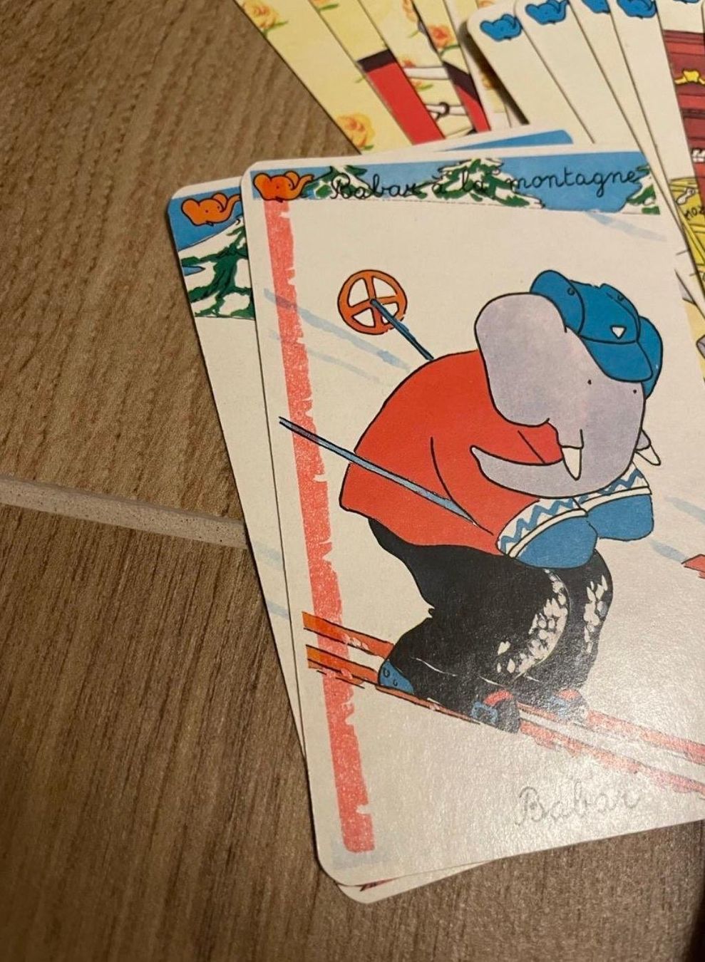 Giochi: Babar : figurine + jeu de 7 familles – Usato da Lonay venduto da steve.paquier 5