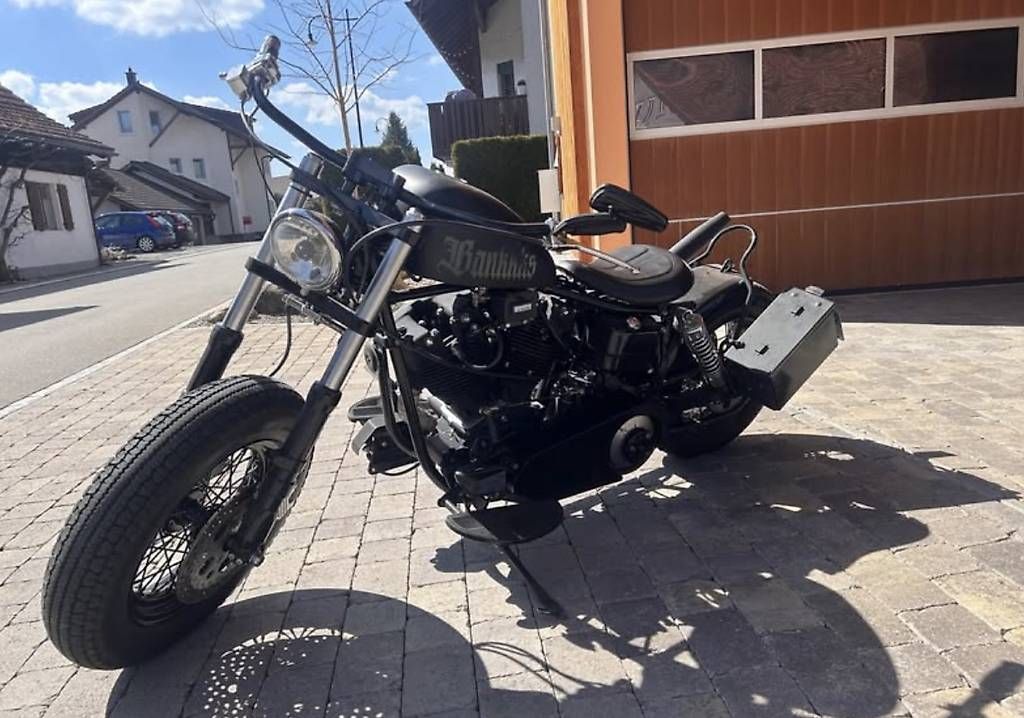 Chopper: 1976 Harley Davidson FXE 1200 Shovelhead – Usato da Hittnau venduto da cla_8skq
