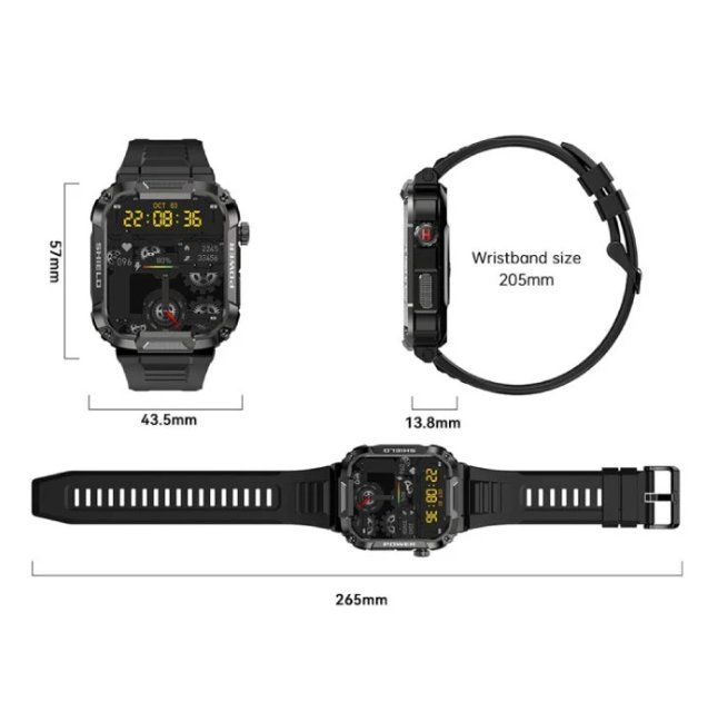Smartwatch: Outdoor Smartwatch – Nuovo e nell'imballaggio originale da Châtelaine venduto da topshop.switzerland 3