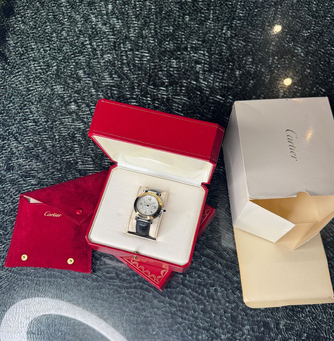 Cartier Uhren: Cartier Pasha 38mm  – Neu (gemäss Beschreibung) aus Pully von dra_2s8d 7