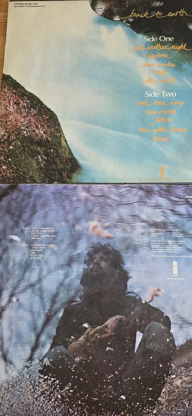 Vinyles: Cat Stevens Mona Bone Jakon,Back to Earth Vinyles – D'occasion à Yvonand par RF-VINYL 1